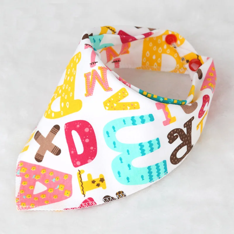 DreamShining Baby Bibs New Cartoon Apron Double Layers Soft Cotton Newborn Burp Cloths Bibs Kids Scarf Bandana Baby Saliva Towel 2 layers newborn cartoon colorful baby boy girl bibs infant soft cotton toddler animal burp cloth waterproof saliva scarf towel