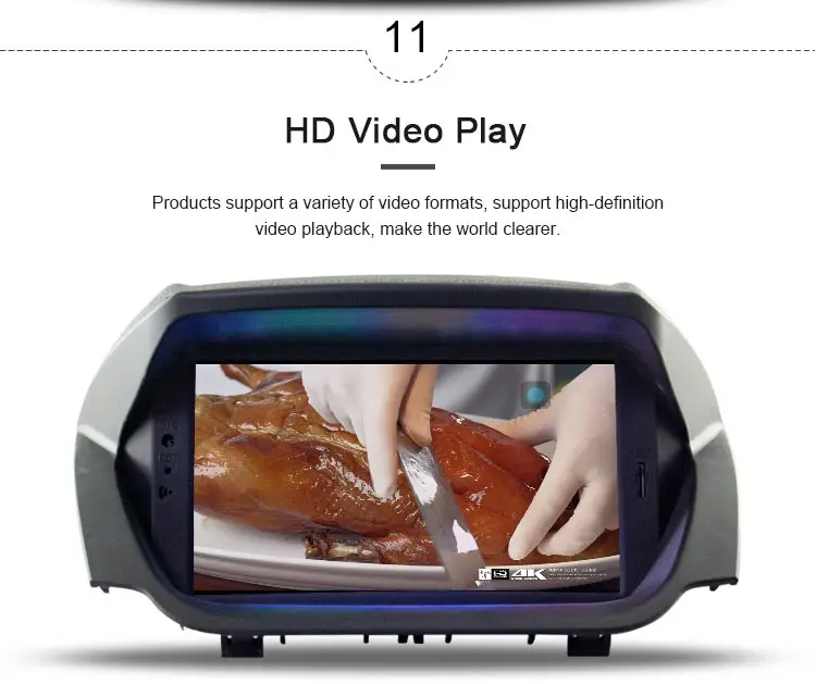 Best JDASTON Android 9.0 Car DVD Player For Ford ECOSPORT 2013 2014 2015 2016 - GPS Navigation Audio Wifi Multimedia Stereo Car Radio 12