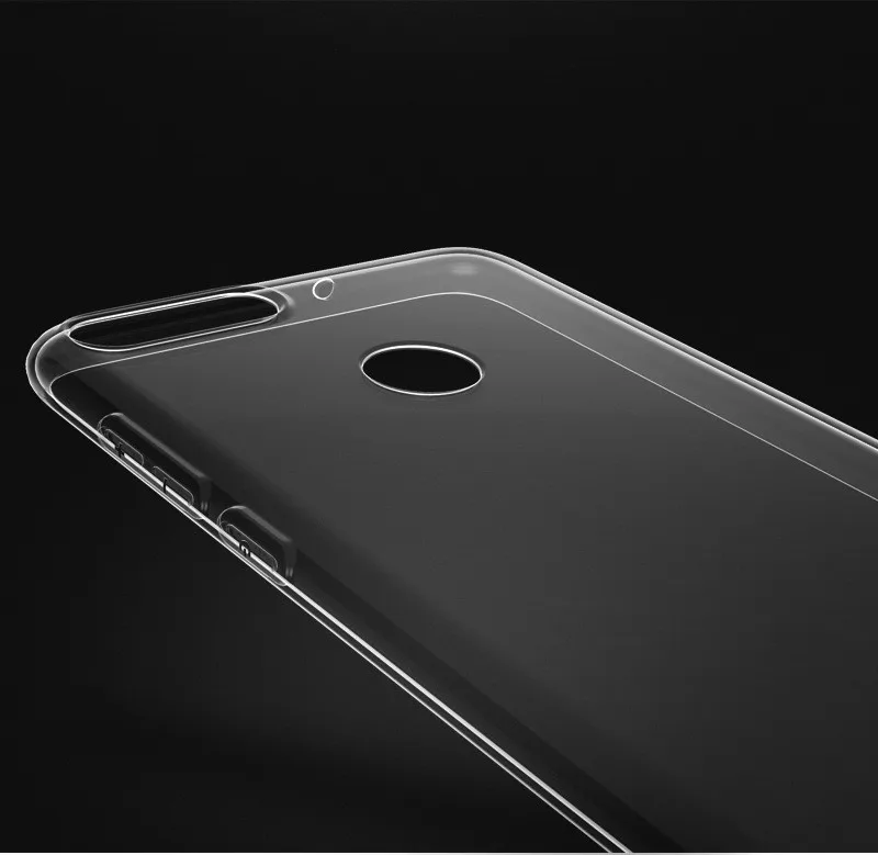 ultra thin transparent soft silicone tpu case for huawei honor 7a pro y9 2018 p smart 09