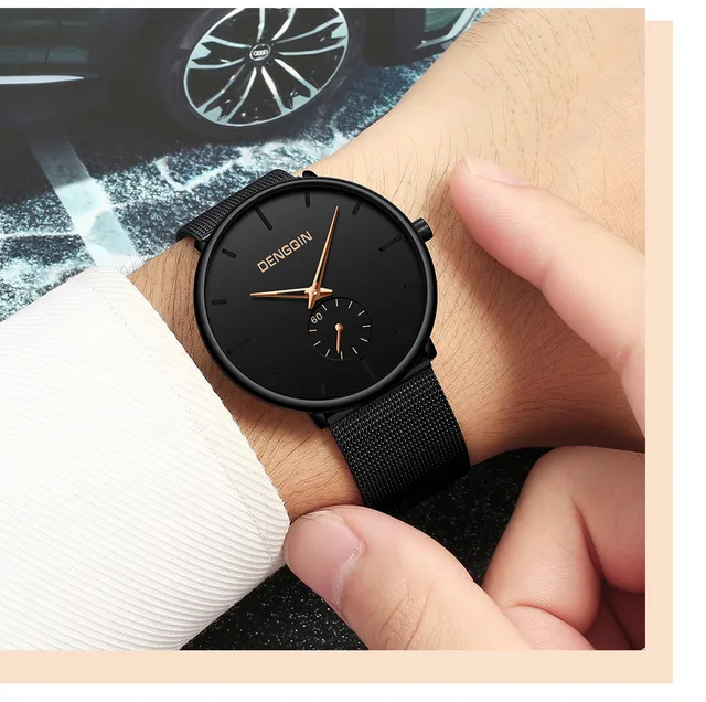 Fashion Leather Analog Quarts Watches Sports Wrist watch 2018 Mens Watches Top B Fashion Leather Analog Quarts Watches Sports Wrist watch 2018 Mens Watches Top B