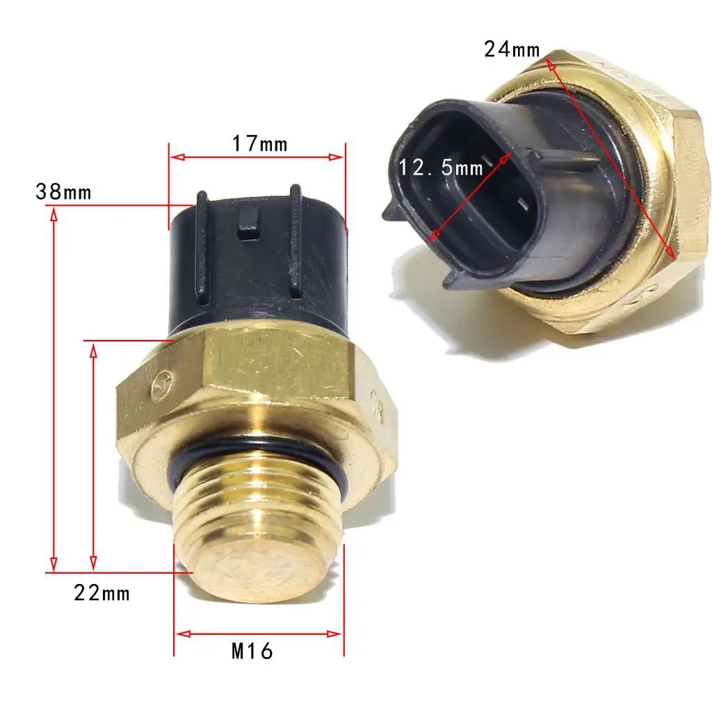 Engine Radiator Cooled Fan Thermo Switch Water Sensor for CFMOTO CF 800 ATV UTV X8 Car Accessories