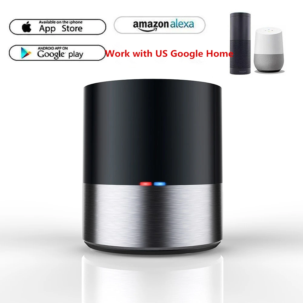 Контроллер умного дома Geeklink работает с Amazon Alexa/Google Home, автоматизируя все бытовые приборы