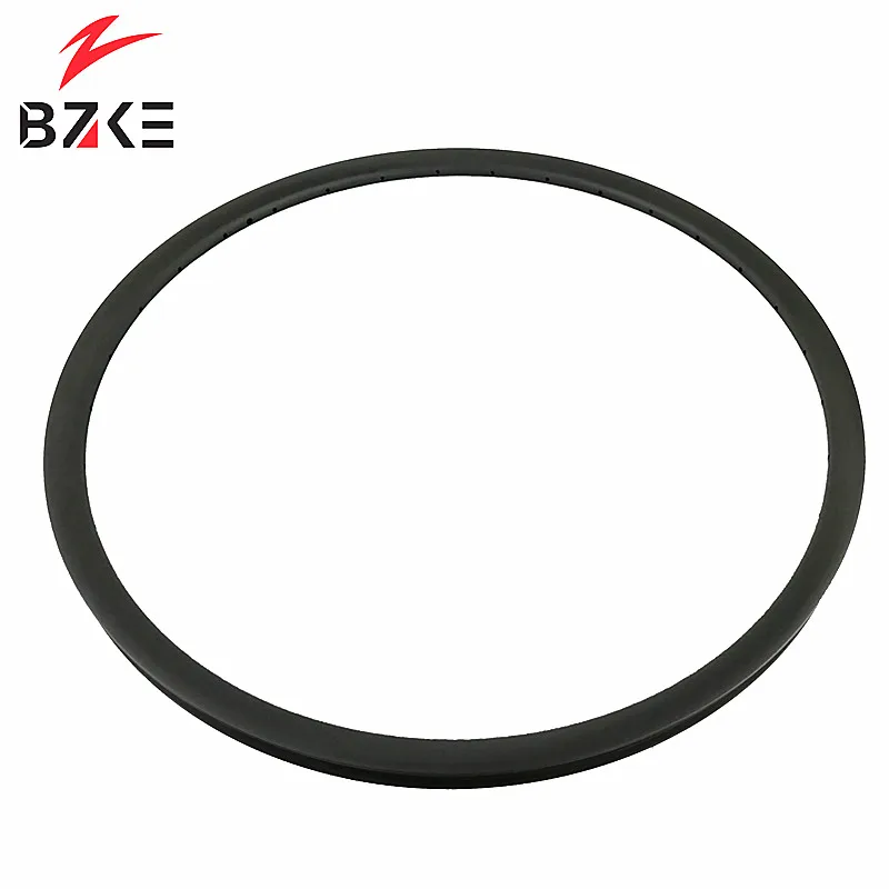 Best BZKE carbon fiber rim mtb 29 inch carbon rims, 30mm width asymmetric 29 mtb rim UD 3K weave carbon bicycle rim 29 3