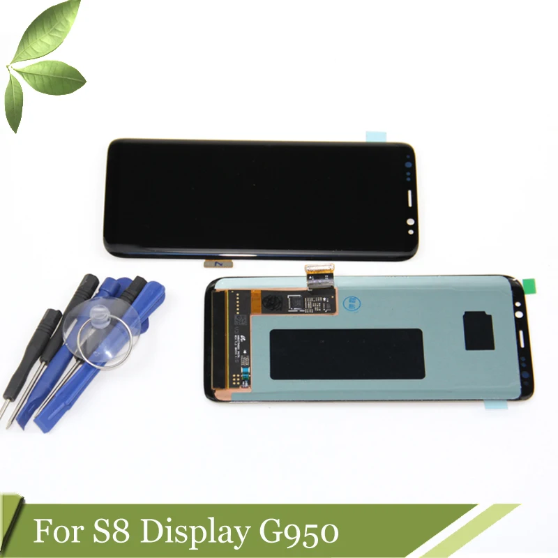 

Amoled LCD with touch For SAMSUNG S8 Lcd Display S8 G950 G950F lcd Touch Screen Digitizer Assembly