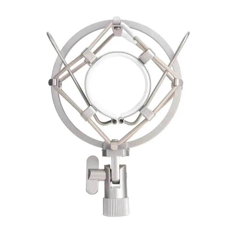 Alloyseed Universal Metal Condenser Microphone Shock Mount Holder Clip
