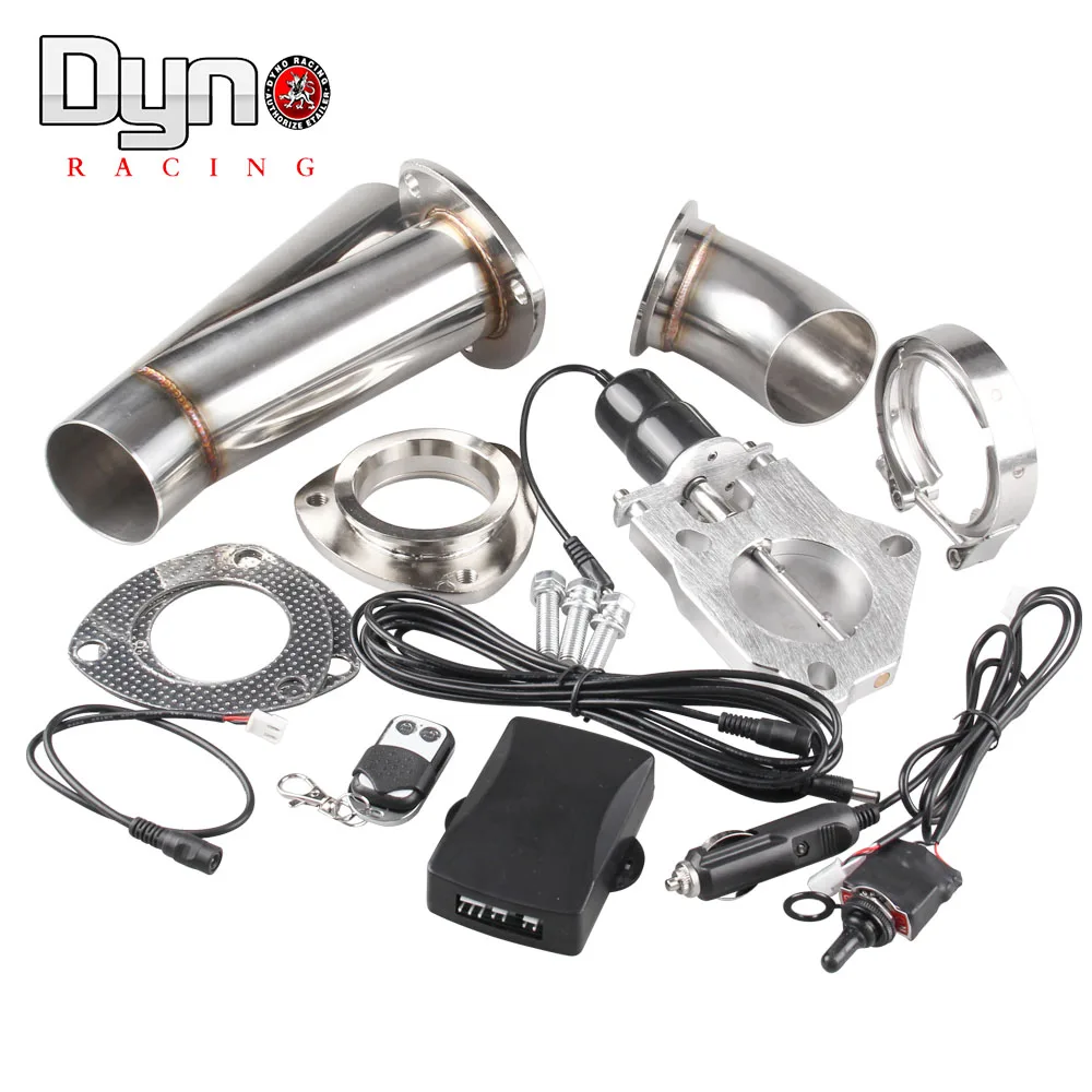 

2"/2.25"/2.5"/3" Electric Stainless Exhaust Cutout Cut Out Dump Valve/switch with Remote control and Manual Operation