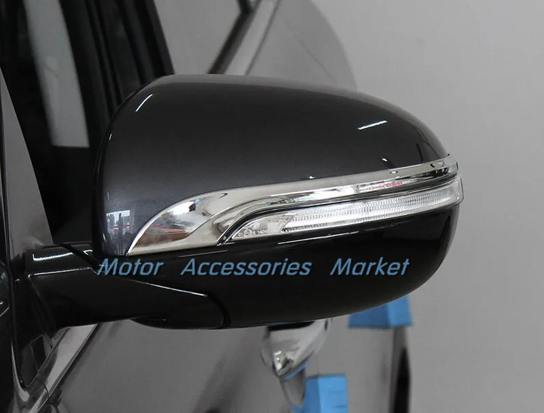 Новая хромированная накладка зеркала заднего вида для KIA Sorento 2016 2017|chrome door|door chrome