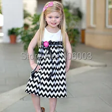 Одежда для маленьких девочек Платье в полоску для девочек принцесса жилет Платья для женщин автомобильных