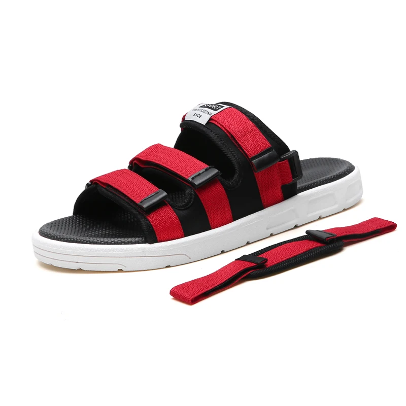 UNN Unisex Summer Beach Sandals Men's Shoes Breathable Outdoor Gladiator Sandals Casual Shoes Flip Flops Red UNN Unisex Summer Beach Sandals Men's Shoes Breathable Outdoor Gladiator Sandals Casual Shoes Flip Flops Red