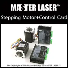 Leadshine Шаговый Двигатель 573S15 и Водитель Мотора 3ND583 для Лазерной Гравировки/Резки Машина Шагового Двигателя