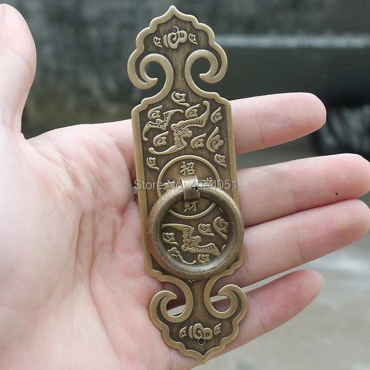 

free shipping Antique solid simple drawer knob furniture hardware wardrobe shoe door single hole handle round cone pull