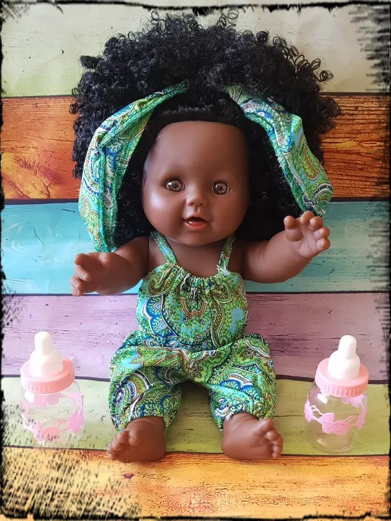 

30cm reborn baby doll silicone hair vinyl reborn newborn black Rapunzel boneca surpresa doll lol toy girl reborn baby Plastic