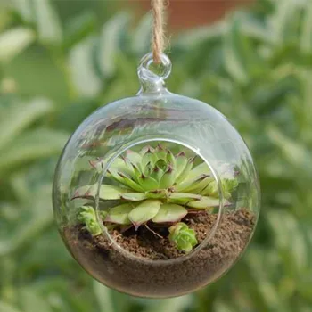 

Free Shipping Diameter=12cm 4pcs/pack Glass Ball Mirco Landscape Bottle Fashion Home Decorative Friend Gift Glasswares