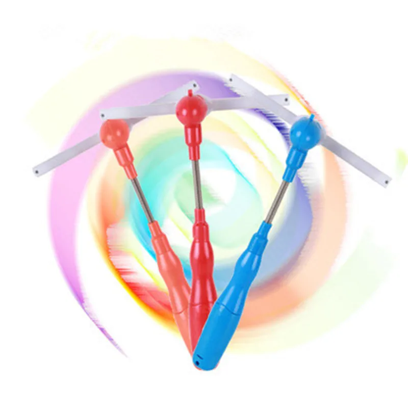

New Windmills Flashing Light Up LED and Music Rainbow Spinning Windmill Glows Toys Kids Best Gift 1pcs