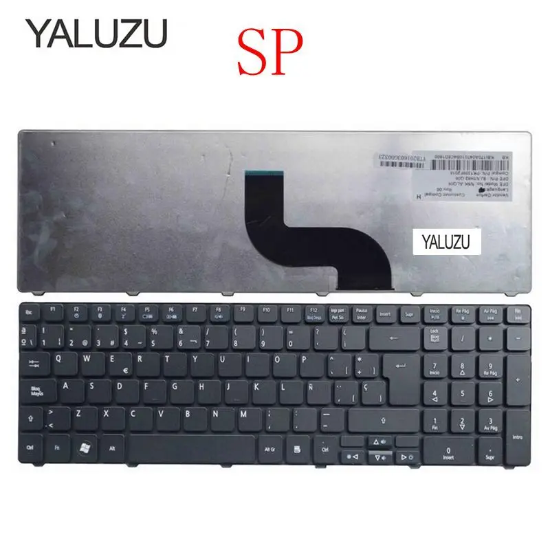 Испанская клавиатура YALUZU для Acer 5253 5333 5340 5349 5360 5733Z 5733 5750G 5750Z 5750ZG 5750 5250G emachines e644 SP 5253G