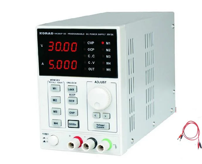 

KA3005D high precision Adjustable Digital DC Power Supply 4Ps mA 30V/5A for scientific research service Laboratory