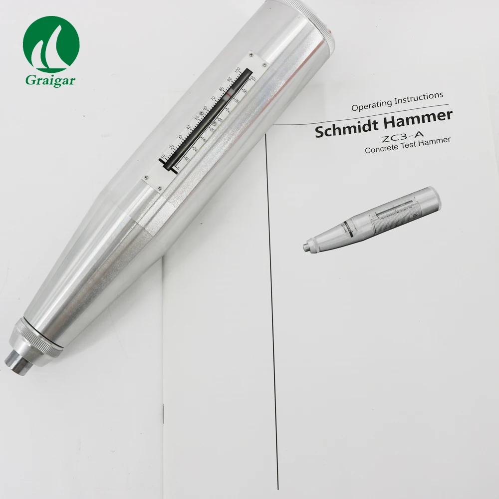 

Concrete Rebound Hammer ZC3-A NDT Tester Concrete Meter Hammer NDT Tester applicable for on-the-spot NDT