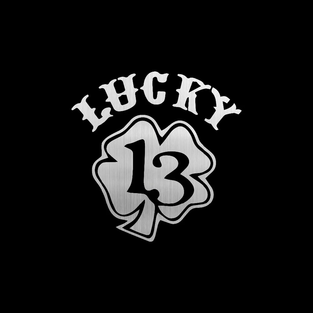 Tancredy 17*17 см Lucky 13 наклейки для автомобиля и надписи наклейка на бампер