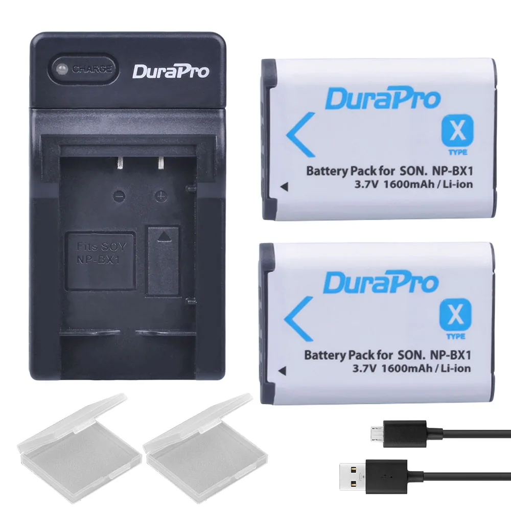 Günstige 2 stück NP BX1 NP BX1 NPBX1 Batterie + USB Ladegerät Für SONY DSC RX1 RX100 RX100iii M3 M2 RX1R WX300 HX300 HX400 HX50 HX60 GWP88