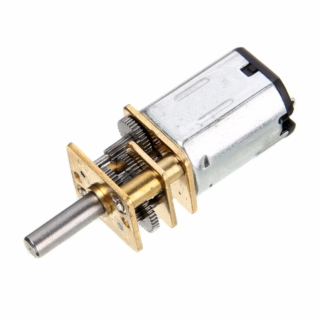 

N20 Mini Micro Metal Electric Gear Motor with Gearwheel DC Motors DC 6V 200rpm 3mm Shaft Diameter