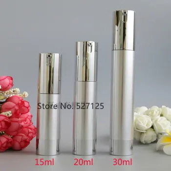 

15ml/20ml/30ml Empty Reuseble Cosmetic Portable Treatment Pump Travel Airless Bottles,moisturizer/facial water/lotion container