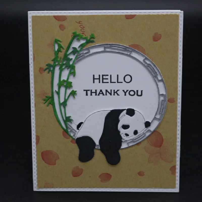 

Glita Creatif panda animal metal cutting dies new 2019 scrapbooking for DIY albulm photo decorative paper card making craft dies