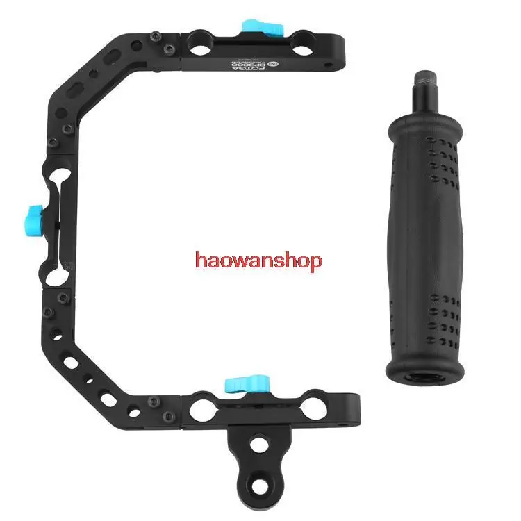

Fotga DP3000 top handle C cage bracket suppot rig for 15mm DSLR rod follow focus