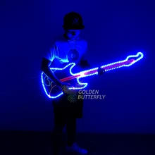 Светлая гитара светодиодный Люминесцентная гитара крутая гитара