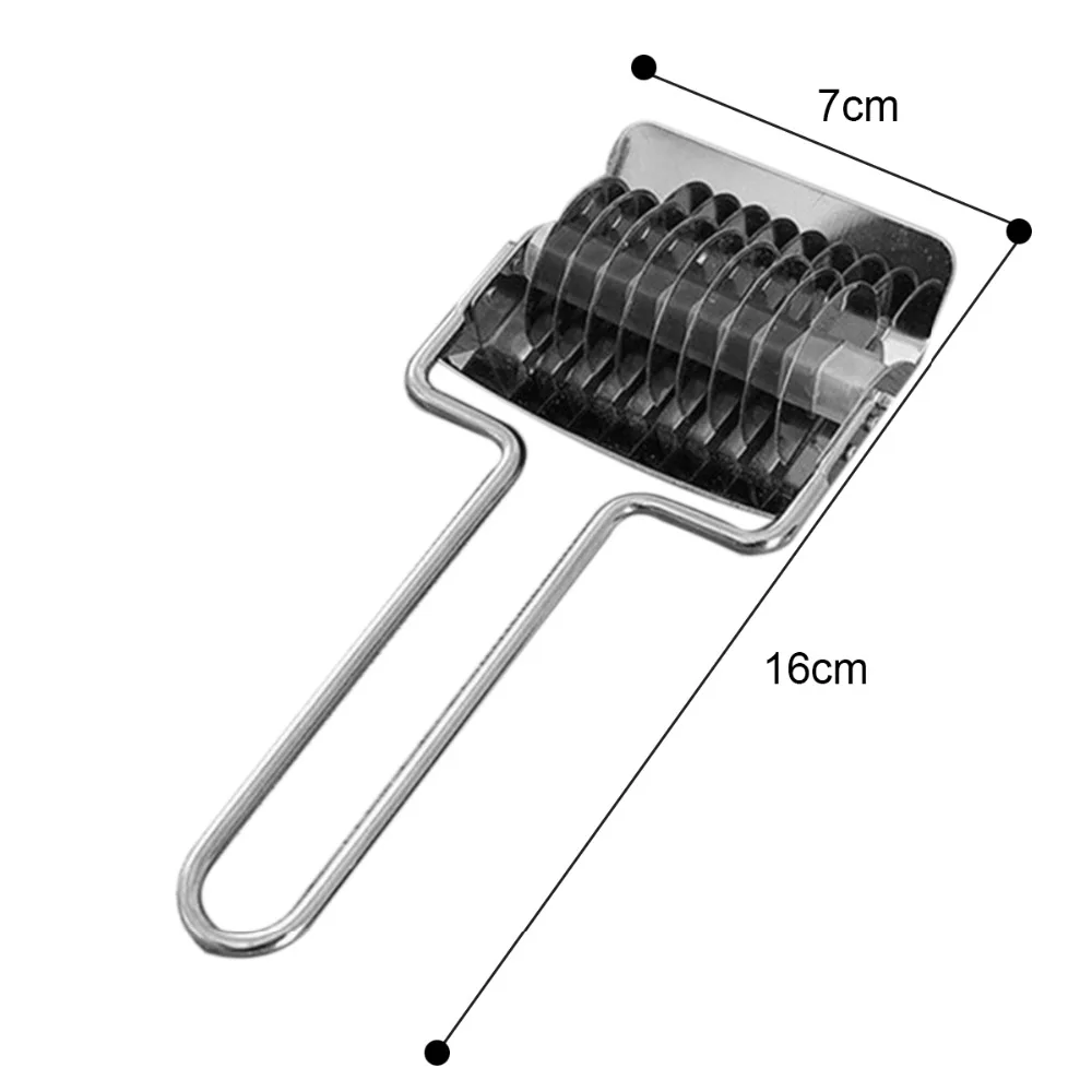 Нержавеющая сталь лапша решетки ролик тесто резак Паста спагетти производитель для выпечки, овощей роликовый слайсер кухонные инструменты для приготовления пищи