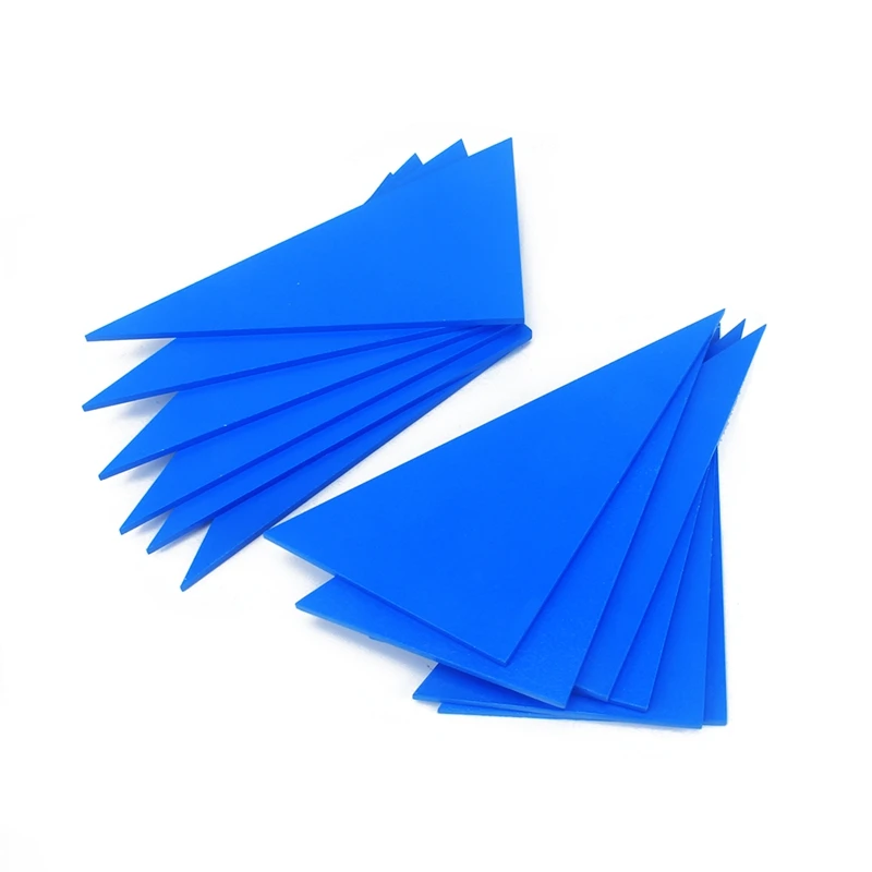 Baby Toys Montessori Math Toys 12Pcs Blue Triangles Mathematics Wooden Toy For Preschool Early Learning Brinquedos Juguetes
