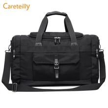 Careteilly нейлоновые вещевые сумки, дорожные вещевые сумки для мужчин, модные вещевые сумки с плечевыми ремнями