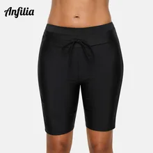 Anfilia Женские Брюки-Капри, трусы бикини, плавки, облегающий купальник, бандаж, регулируемые плавки