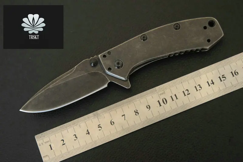 

TRSKT 1556ti 1555TI 1555BW Cryo Folding Knife flipper camping knives pocket Hunting knives Survival EDC tools Drop shipping