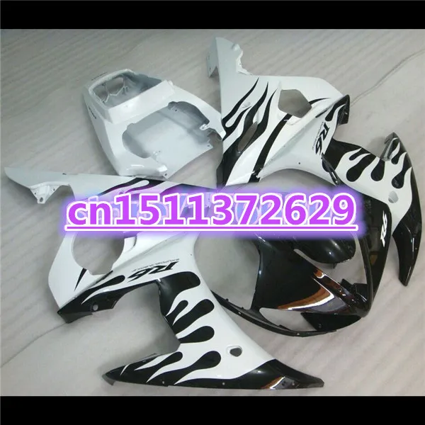 Детали обтекателя для кузова (Dor) YZF R6 2003 2004 2005 строительные детали 03 04 05 черный