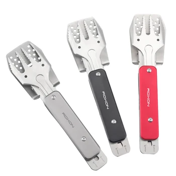 

Roxon Outdoor Barbecue Turners Tool Camping Multi-functional BBQ Multitools Folding Multi Tools Shovel Fork