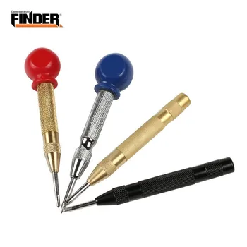 

FINDER 5inch Automatic Center Punch Drill Bit Pen Spring Loaded Marking Starting Hole Wood Press Dent Marker Woodwork Power Tool