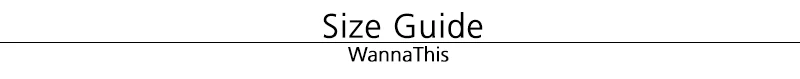 1 size guide