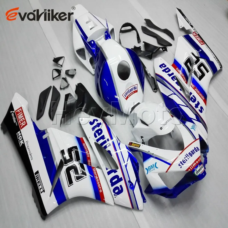 Пользовательские ABS мотоцикл обтекатель для CBR1000RR 2004-2005 мотор панели+ 5 подарков Синий Красный Белый литьевой формы H2 - Цвет: C