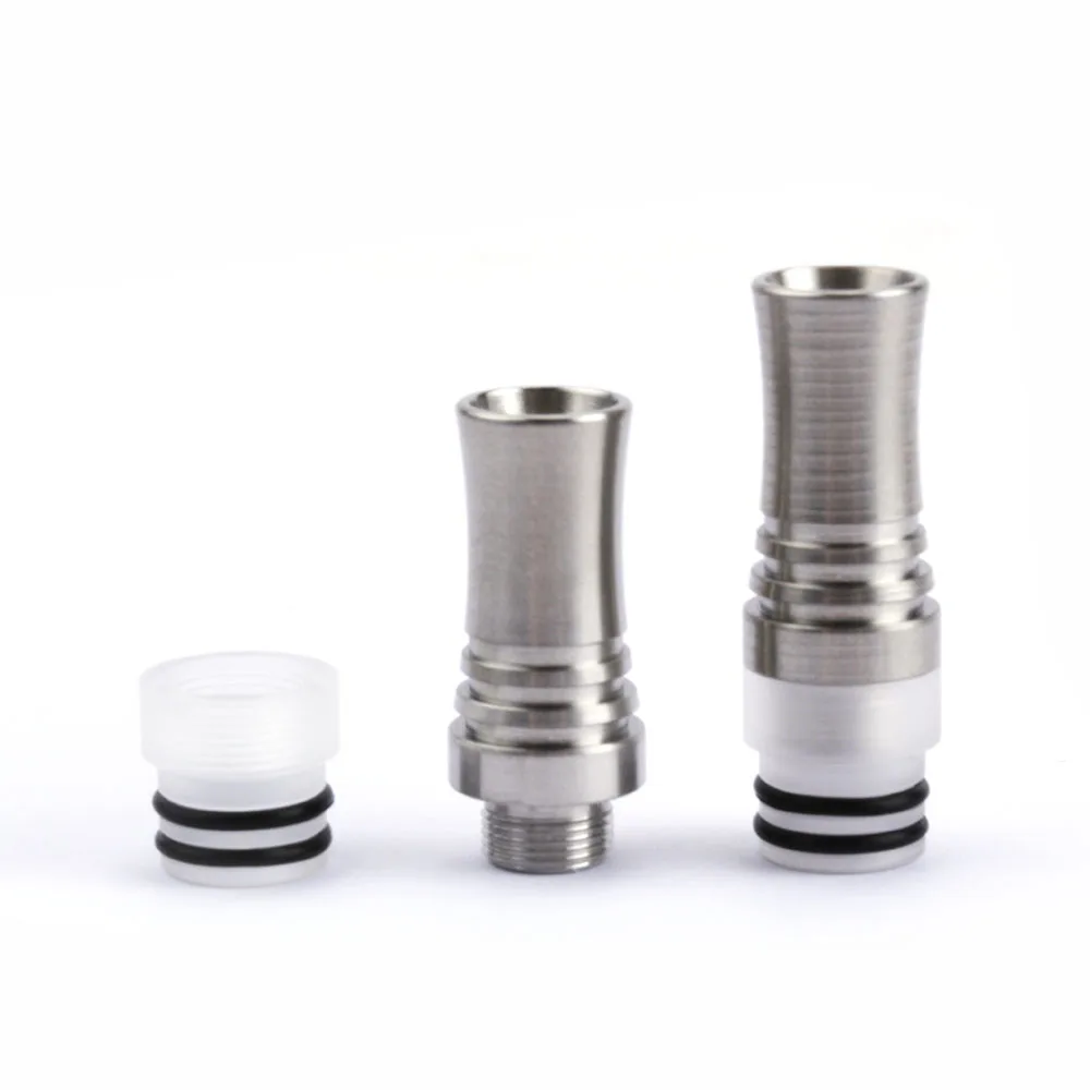 

Coil Father 9 Holes Long 510 Drip Tip Prevent Ejuice From Slopping Mouthpiece For RDA RTA Vaporizer E Cigarette Atomizer