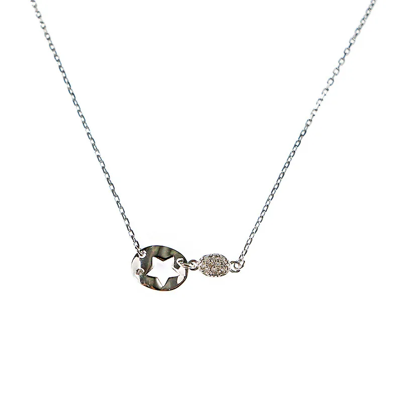 

ZTUNG CHP26 wonen fine jewelry,925 silver simple pendant,a present for young lady
