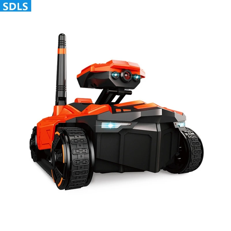 YD-211 0.3MP WIFI FPV Camera RC Tank App Remote Control Tank RC Robot Tank Phone Controlled Robot 40 Mins Playing