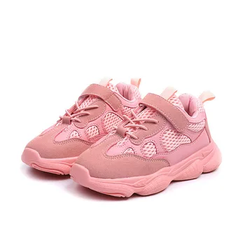 

New kids casual shoes spring autumn Babys Soft bottom Mesh Breathable Toddler shoes Boys girls Non-slip running Children's shoes