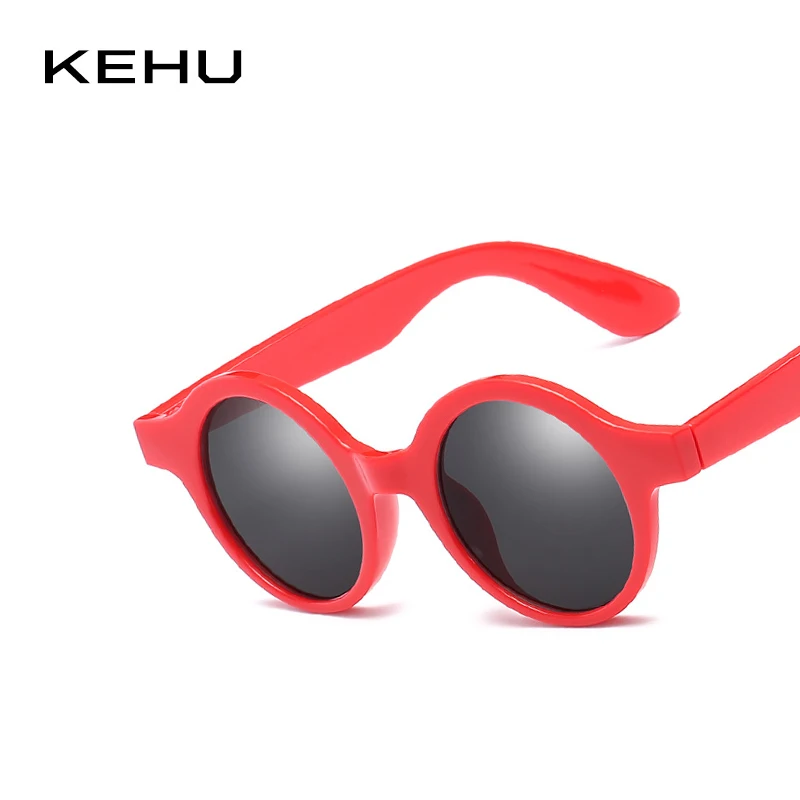 Женские круглые солнцезащитные очки KEHU дизайнерские в оправе UV400 подарочные