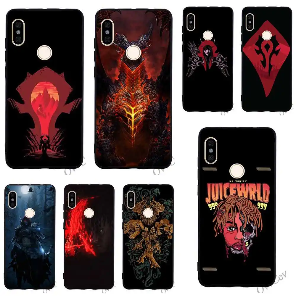 

Ultra Thin World of Warcraft Phone Cover for Xiaomi Redmi 6 Pro Case 4A 4X 5 Plus 5A Prime 6A Note 5 Back