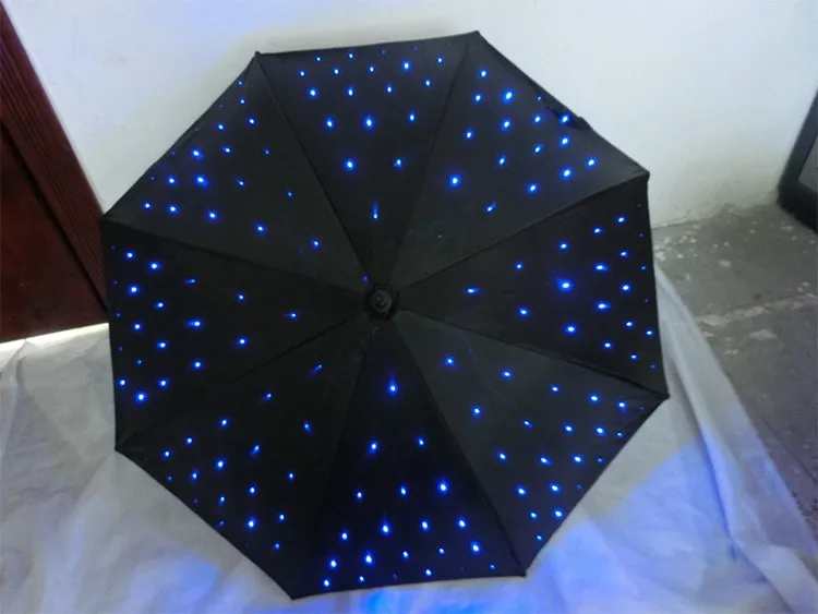Светодиодный светильник с УФ-зонтиком, светильник со вспышкой, светящийся декоративный зонт для фотосъемки или сцены