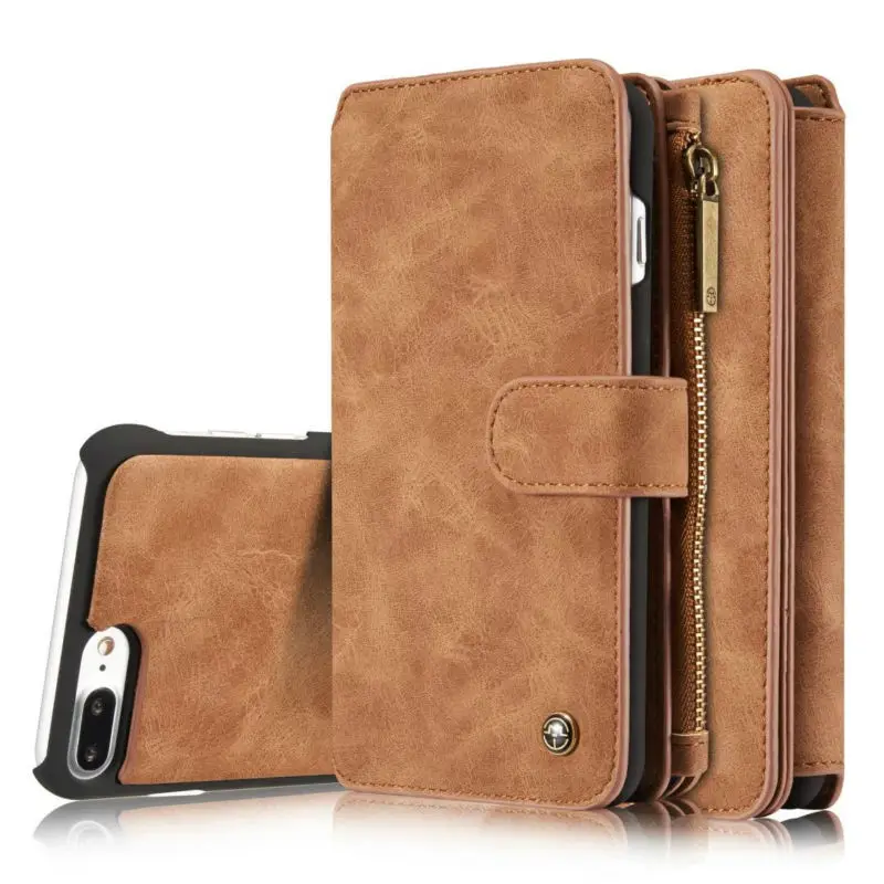 Luxury Retro Wallet Phone Cases For Apple iPhone 7 7plus 6s 6Plus Cover Leather Handbag Bag