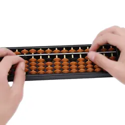 Новый пластиковый Abacus 15 цифр арифметический инструмент для детей математика обучения помощи какуляционные игрушки подарки