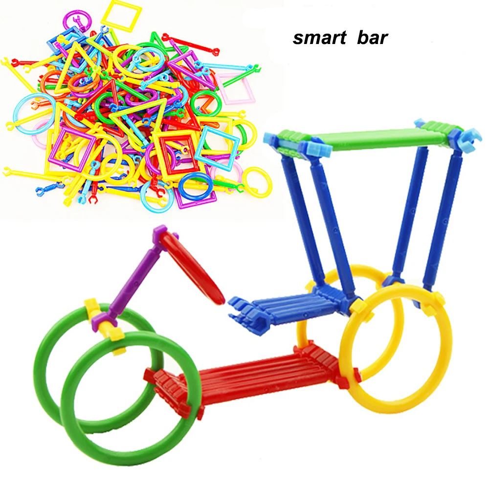 2016 Creative Educational building blocks toys Chung stick plastic to