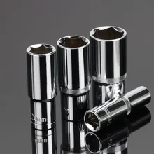 1 шт. 1/2 дюйма Привод 12,5 мм хром-ванадиевая 6-точечный глубокое гнездо для тяжелых условий эксплуатации пневматические инструменты