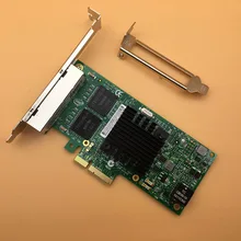 Для I350-T4 PCI-Express PCI-E X4 четыре RJ45 гигабитный порт серверный адаптер NIC